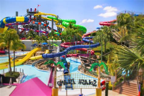 Rapid water park - Rapids Water park is South Florida's largest water thrill park, featuring 40 slides and attractions on more than 35 acres. Park favorite features include a 25,000 square foot wave pool, FlowRider surf simulator, speed slides, …